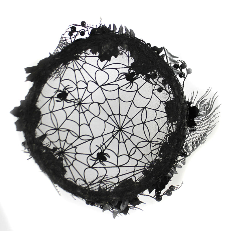 Halloween Spider Web Wreath - - SBKGifts.com