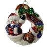 (47865) Christopher Radko What Wonders Await Wreath, 5.00 Inch, Ornament Babys 1St Christmas 1020186