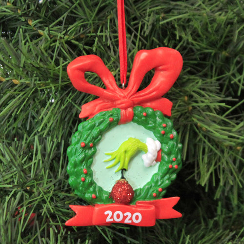 Holiday Ornament Grinch 2020 Dated Ornament - - SBKGifts.com