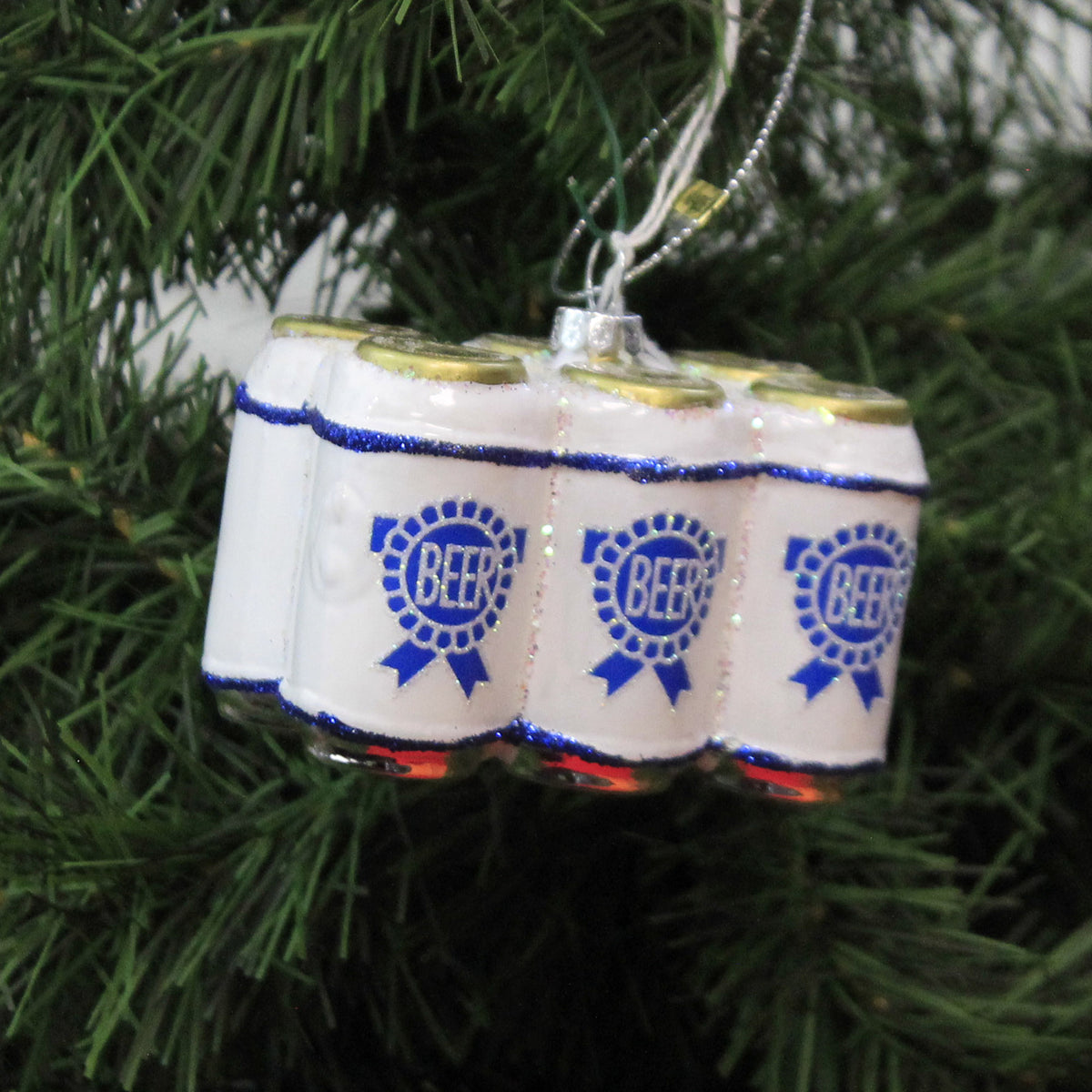 Holiday Ornament Six Pack Of Beer. - - SBKGifts.com