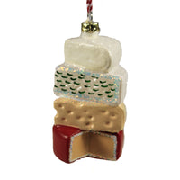 (48035) Cody Foster Cheese Stack, 3.75 Inch, Gourmet Swiss Brie Cheddar Go6859