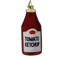 (48055) Holiday Ornament Tomato Ketchup, 4.00 Inch, Condiment Sauce Recipe Go2603