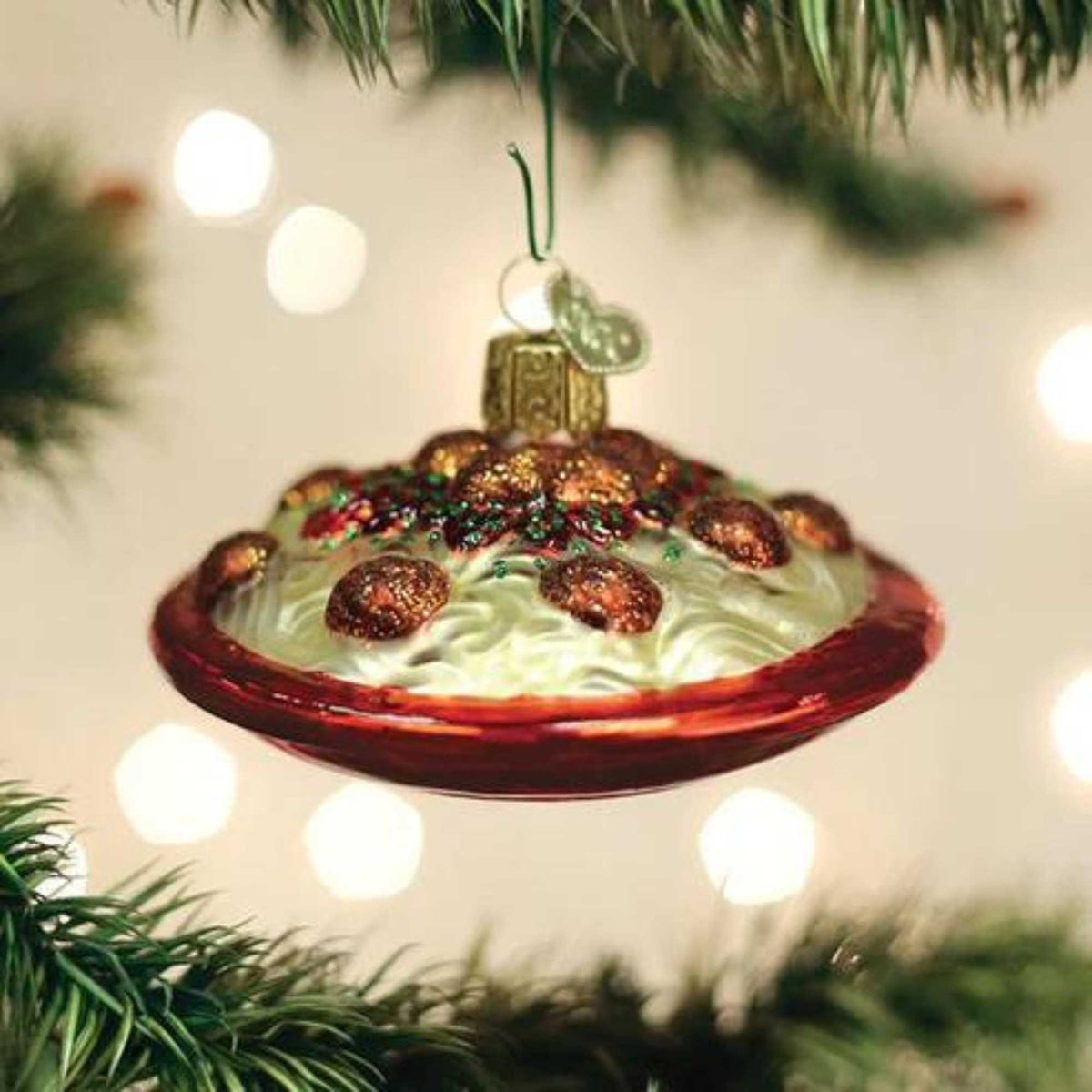 Old World Christmas Spaghetti And Meatballs - - SBKGifts.com