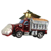 (48143) Old World Christmas Snow Plow, 2.25 Inch, Snowstorm Plowing 46096