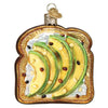 (48150) Old World Christmas Avocado Toast, 3.25 Inch, Creamy Warm Breakfast 32442