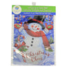 Home & Garden Candy Cane Snowman Flag - - SBKGifts.com