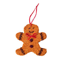 (48263) Mr. Bird Gingerbread Man Christmas Cookie, 5.50 Inch, 1Pc Single Bell Bird Food 717