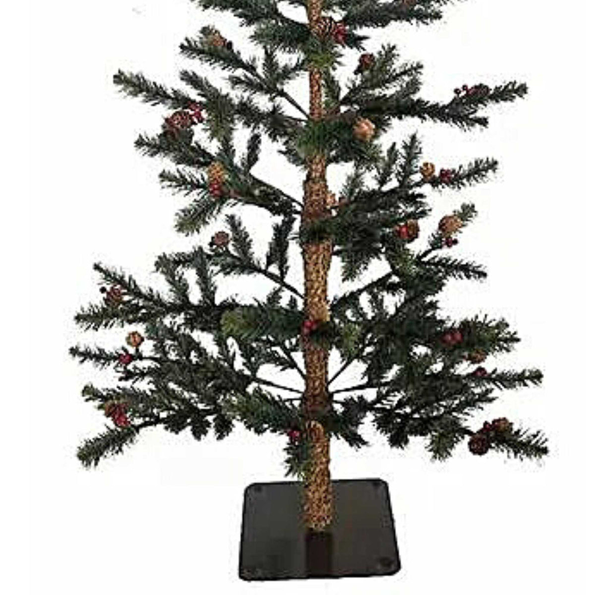 Kurt S. Adler Pine Tree W/ Pinecones & Berries - - SBKGifts.com