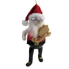 (48491) De Carlini Italian Ornaments Toymaker Santa W/ Sled, 6.50 Inch, Ornament Italian Christmas Bn471