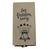 Primitives By Kathy Liberty Bell Dish Towel - - SBKGifts.com