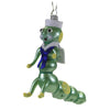 (48615) De Carlini Italian Ornaments Baby Caterpillar W/ Sailor Hat, 4.25 Inch, Ornament Italian Family Son A5721