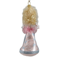 De Carlini Italian Ornaments Belle In Pink Dress - - SBKGifts.com