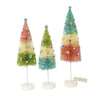 Bethany Lowe Pastel Bottle Brush Tree - - SBKGifts.com