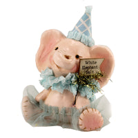 (48680) Home Decor White Elephant Sale, 4.75 Inch, Pink Elephant Ma9261