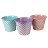 (48756) Home & Garden Gingham Pot Covers, 6.00 Inch, Plants Easter Spring 9740552