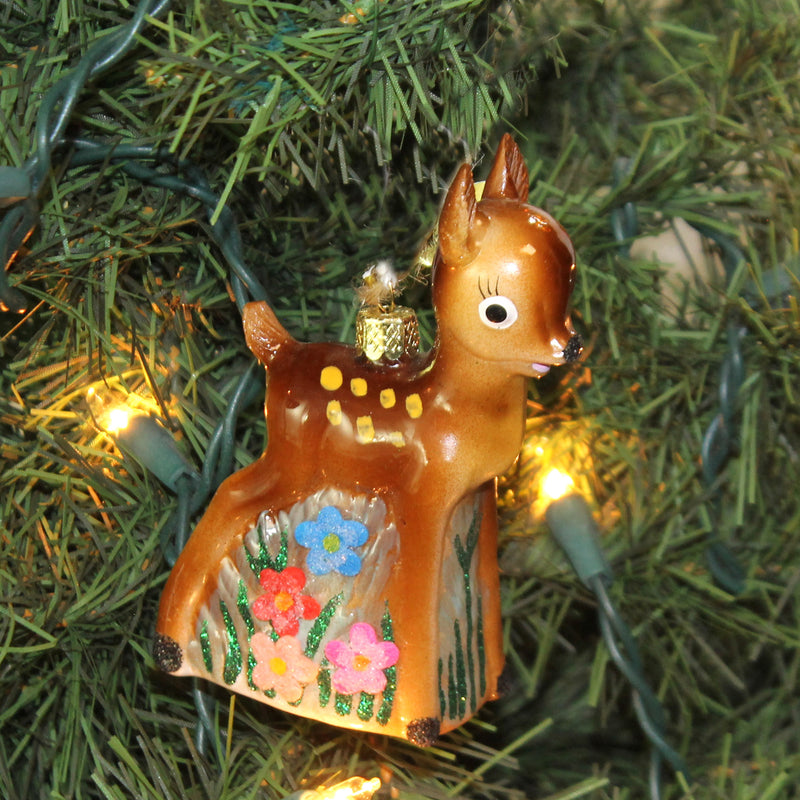 Holiday Ornament Kitsch Deer - - SBKGifts.com