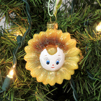 Holiday Ornament Cheerful Daisy Flower - - SBKGifts.com