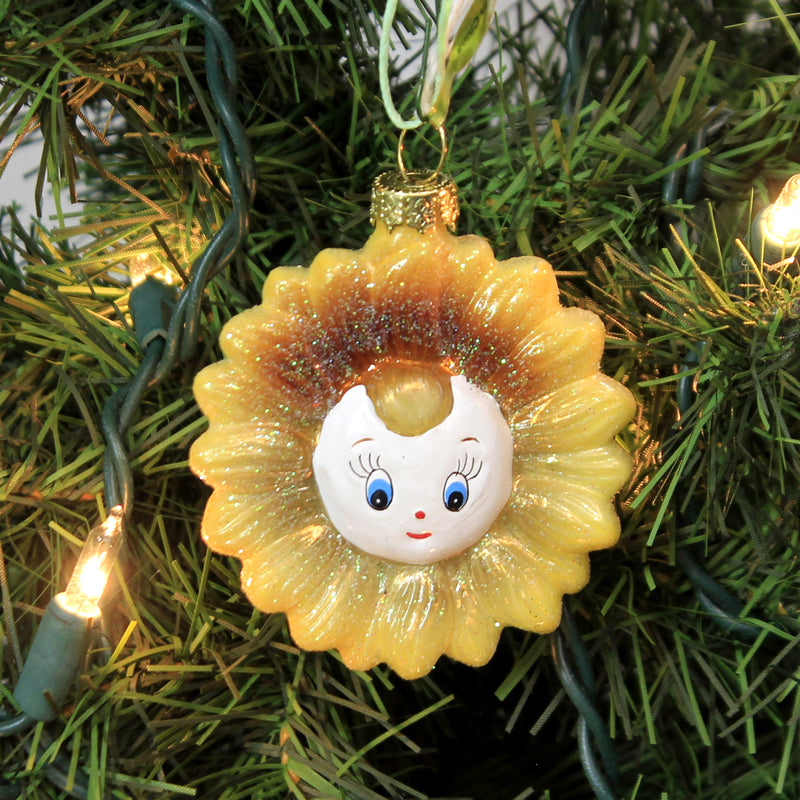 Holiday Ornament Cheerful Diasy Flower - - SBKGifts.com