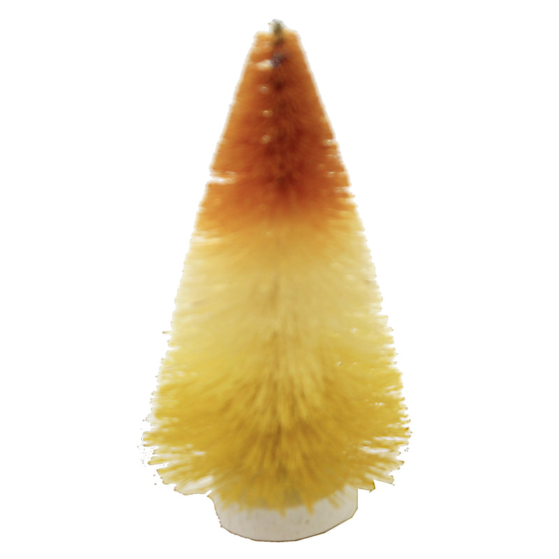 Fall Candy Corn Mini Bottle Brush - - SBKGifts.com