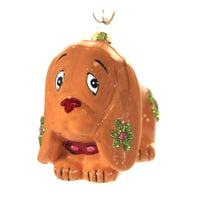 (48820) Holiday Ornament Retro Dog, 3.25 Inch, Kitsch Easter Spring Puppy Go4383