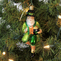 Old World Christmas Irish Santa - - SBKGifts.com