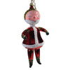 (48909) Holiday Ornament Folkloric Santa, 7.50 Inch, Italian Like Vintage Retro Go1021