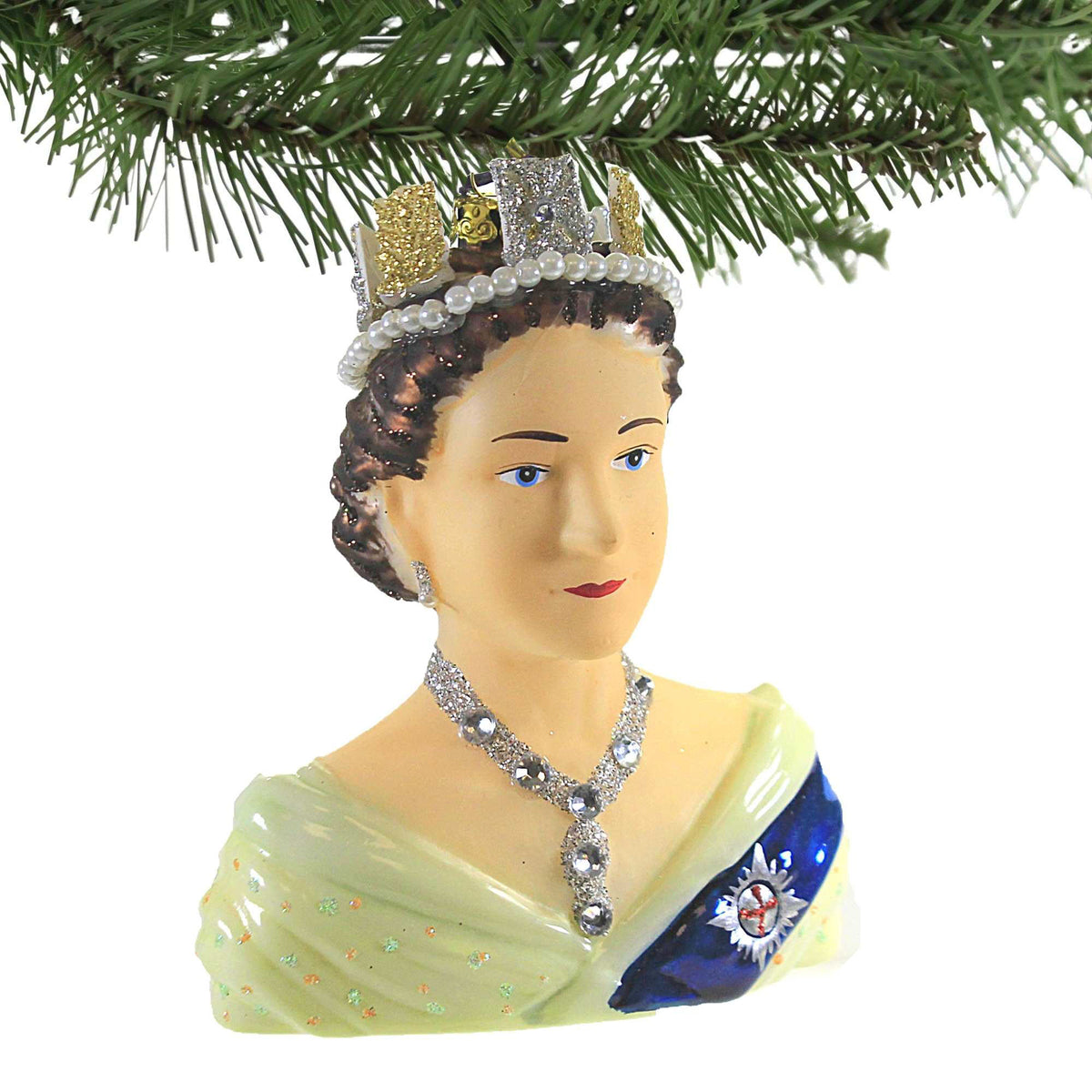 Holiday Ornament Coronation Queen Elizabeth - - SBKGifts.com