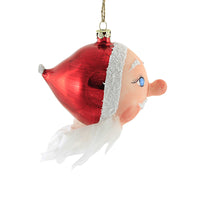 Holiday Ornament Blue Eyed Santa - - SBKGifts.com