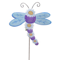 (49131) Home & Garden Daisy Dragonfly Stake, 29.00 Inch, Garden Spring S21053