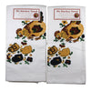 (49214) Decorative Towel Mama Hen W/Chicks Towel Set / 2, 24.00 Inch, Cotton Usa St/2 Vl31s