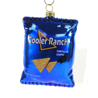 (49259) Holiday Ornament Cooler Ranch Chips, 4.00 Inch, Snack Food Taco Dip Tortilla Go6544