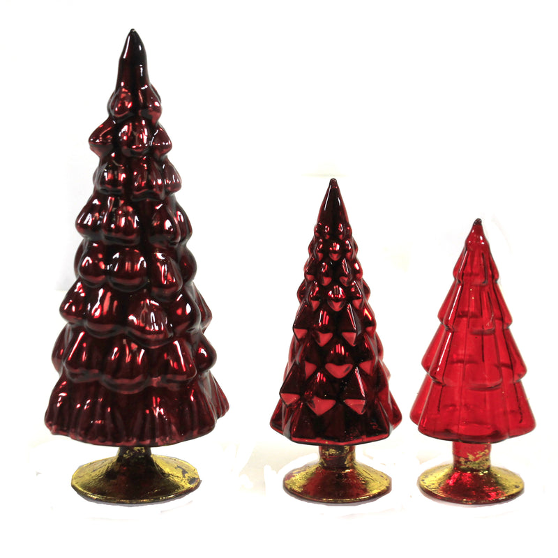 Cody Foster Small Hued Trees Set / 3 - - SBKGifts.com