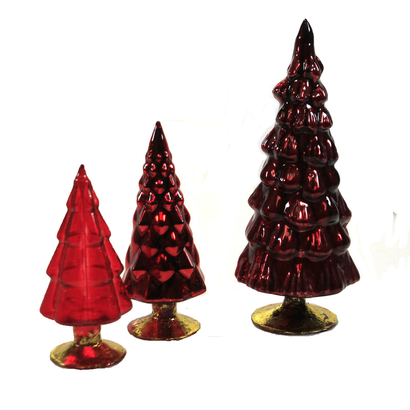 Cody Foster Small Hued Trees Set / 3 - - SBKGifts.com