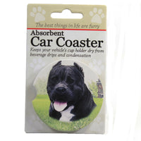 (49496) Car Coaster American Pit Bull, 2.50 Inch, Absorbant Dog Pet 23126C