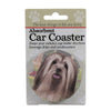 (49553) Car Coaster Lhasa Apso, 2.50 Inch, Absorbant 23123