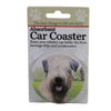 (49587) Car Coaster Soft Coated Wheaton Terrier, 2.50 Inch, Absorbant Car Coaster 23141