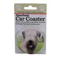 (49587) Car Coaster Soft Coated Wheaton Terrier, 2.50 Inch, Absorbant Car Coaster 23141