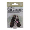 (49594) Car Coaster Springer Spaniel Car Coaster, 2.50 Inch, Absorbent 23142