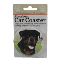 (49603) Car Coaster Rottweiler Car Coaster, 2.50 Inch, Absorbent 23133