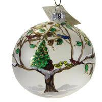 (49630) Christina's World Christmas In A Tree, 3.75 Inch, Ornament Blue Bird Cardinal Red Tra450