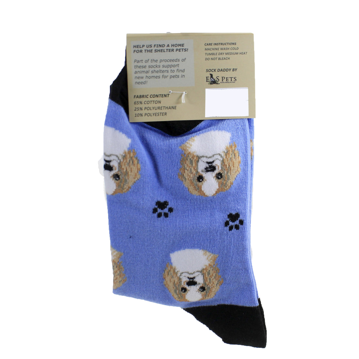 E & S Imports Cavalier King Charles Socks - - SBKGifts.com