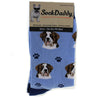 (49667) Novelty Socks Saint Bernard Socks, 15.25 Inch, Premium Quality 80050.