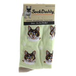 14.00 Inch Calico Cat Sock Daddy Socks Premium Quality 8012 (49708)