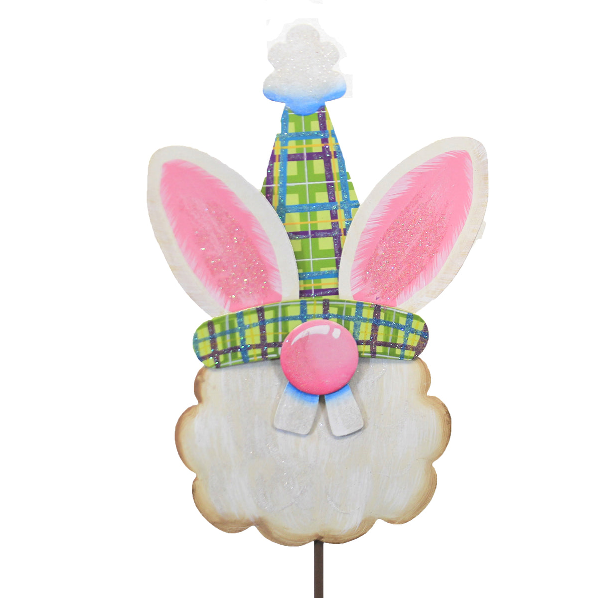 Easter Bunny Gnome Garden Stake - - SBKGifts.com