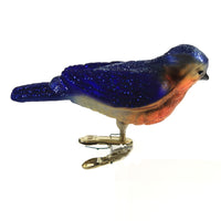 Old World Christmas Western Bluebird. - - SBKGifts.com