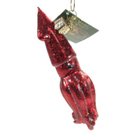 (49908) Old World Christmas Red Squid, 1.25 Inch, Ocean Unknown 12600