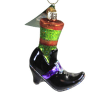 (49930) Old World Christmas Witches Shoe, 3.75 Inch, Halloween 26086