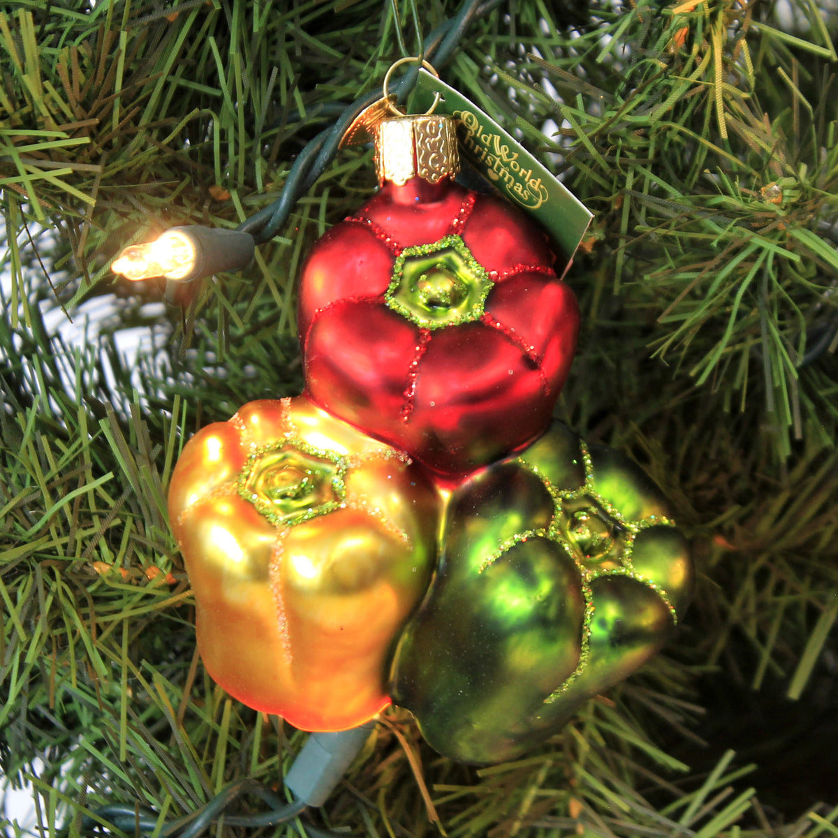 Old World Christmas Bell Peppers - - SBKGifts.com