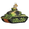 (49995) Old World Christmas Military Tank, 2.75 Inch, Front Line Combat 46097