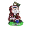 (49997) Old World Christmas Snowboarding Santa, 4.25 Inch, Shred The Snow 40321